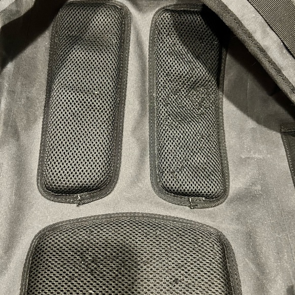 RVCA Charcoal Roll-Top Backpack - Picture 4 of 8